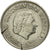 Munten, Nederland, Juliana, 25 Cents, 1964, FR, Nickel, KM:183