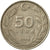Munten, Turkije, 50 Lira, 1986, ZF+, Copper-Nickel-Zinc, KM:966