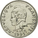 Coin, New Caledonia, 10 Francs, 1995, Paris, EF(40-45), Nickel, KM:11