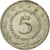 Moneta, Iugoslavia, 5 Dinara, 1971, MB+, Rame-nichel-zinco, KM:58
