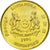 Moneta, Singapur, 5 Cents, 1995, Singapore Mint, AU(50-53), Aluminium-Brąz