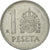 Moneta, Hiszpania, Juan Carlos I, Peseta, 1984, VF(30-35), Aluminium, KM:821