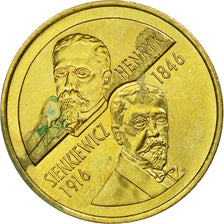 Coin, Poland, 2 Zlote, 1996, Warsaw, EF(40-45), Brass, KM:315