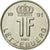 Coin, Luxembourg, Jean, Franc, 1991, EF(40-45), Nickel plated steel, KM:63