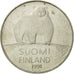 Moneda, Finlandia, 50 Penniä, 1991, BC+, Cobre - níquel, KM:66