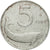 Moneta, Włochy, 5 Lire, 1967, Rome, EF(40-45), Aluminium, KM:92