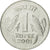 Coin, INDIA-REPUBLIC, Rupee, 2001, AU(55-58), Stainless Steel, KM:92.2