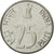 Coin, INDIA-REPUBLIC, 25 Paise, 2000, AU(55-58), Stainless Steel, KM:54