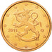 Finlande, 2 Euro Cent, 2011, SPL, Copper Plated Steel, KM:99