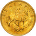 Munten, Bulgarije, 5 Stotinki, 2000, PR, Brass plated steel, KM:239a