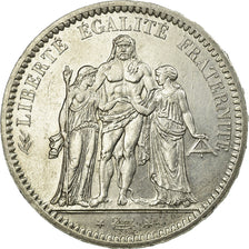 Moneda, Francia, Hercule, 5 Francs, 1872, Paris, EBC, Plata, KM:820.1