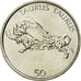 Moneta, Słowenia, 50 Tolarjev, 2005, Kremnica, AU(55-58), Miedź-Nikiel, KM:52