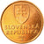 Coin, Slovakia, 50 Halierov, 2003, MS(63), Copper Plated Steel, KM:35