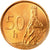 Coin, Slovakia, 50 Halierov, 2003, MS(63), Copper Plated Steel, KM:35