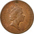 Coin, Great Britain, Elizabeth II, Penny, 1989, VF(30-35), Bronze, KM:935