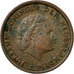 Munten, Nederland, Juliana, Cent, 1956, FR+, Bronze, KM:180