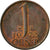 Munten, Nederland, Juliana, Cent, 1972, ZF, Bronze, KM:180