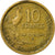 Moneta, Francja, Guiraud, 10 Francs, 1950, Beaumont - Le Roger, EF(40-45)