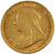 GREAT BRITAIN, 1/2 Sovereign, 1898, KM #784, EF(40-45), Gold, 3.94