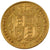 GREAT BRITAIN, 1/2 Sovereign, 1864, KM #735.2, EF(40-45), Gold, 3.95