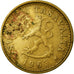 Moneda, Finlandia, 10 Pennia, 1963, BC+, Aluminio - bronce, KM:46