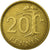 Moneda, Finlandia, 20 Pennia, 1972, MBC, Aluminio - bronce, KM:47