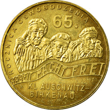 Münze, Polen, Liberation of Auschwitz, 2 Zlote, 2010, Warsaw, SS, Messing