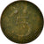 Munten, Nederland, Juliana, 5 Cents, 1965, FR+, Bronze, KM:181