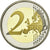 Francja, 2 Euro, 10 ans de l'Euro, 2012, Paris, MS(63), Bimetaliczny