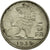 Münze, Belgien, 5 Francs, 5 Frank, 1939, S+, Nickel, KM:117.2