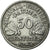 Moneta, Francja, Bazor, 50 Centimes, 1943, Beaumont le Roger, EF(40-45)