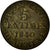 Coin, SWISS CANTONS, GENEVA, 5 Centimes, 1840, AU(55-58), Billon, KM:131