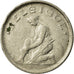 Moneda, Bélgica, 50 Centimes, 1922, BC+, Níquel, KM:87