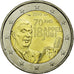 Francia, 2 Euro, 70th Anniversary, June 18th Appeal, 2010, SPL, Bi-metallico