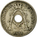 Moneta, Belgio, 10 Centimes, 1921, MB, Rame-nichel, KM:85.1
