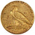 Stati Uniti, Indian Head, $5, Half Eagle, 1910, U.S. Mint, Denver, BB+, Oro,...