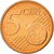 Austria, 5 Euro Cent, 2002, EBC, Cobre chapado en acero, KM:3084