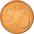 Oostenrijk, 5 Euro Cent, 2002, PR, Copper Plated Steel, KM:3084