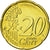 België, 20 Euro Cent, 2000, UNC-, Tin, KM:228