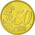 GERMANY - FEDERAL REPUBLIC, 50 Euro Cent, 2002, MS(63), Brass, KM:212