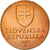 Coin, Slovakia, 50 Halierov, 2002, EF(40-45), Copper Plated Steel, KM:35