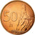Coin, Slovakia, 50 Halierov, 2002, EF(40-45), Copper Plated Steel, KM:35