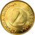 Moneda, Eslovenia, 2 Tolarja, 2000, MBC, Níquel - latón, KM:5
