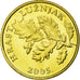 Coin, Croatia, 5 Lipa, 2005, MS(63), Brass plated steel, KM:5
