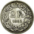 Coin, Switzerland, 2 Francs, 1862, Bern, VF(30-35), Silver, KM:10a