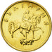 Munten, Bulgarije, 5 Stotinki, 2000, ZF+, Brass plated steel, KM:239a