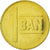 Moneta, Romania, Ban, 2005, SPL-, Acciaio placcato ottone, KM:189