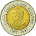 Monnaie, Équateur, 70th Anniversary - Central Bank	1997, 100 Sucres, 1997, TTB