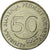 Moneda, Eslovenia, 50 Tolarjev, 2005, Kremnica, MBC, Cobre - níquel, KM:52