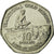 Monnaie, Guyana, 10 Dollars, 2007, Royal Mint, TTB, Nickel plated steel, KM:52